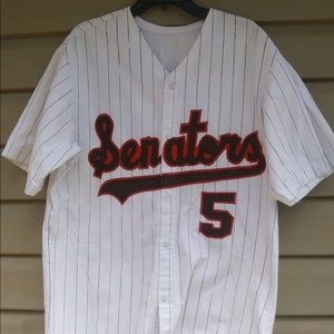 Vintage Senators Stitched Baseball Jersey